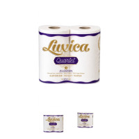 Тоалетна хартия Luxica Quartet 4бр 4пласта 1кг 